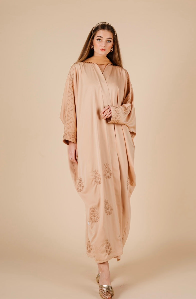 Nude Blossom Embroidered