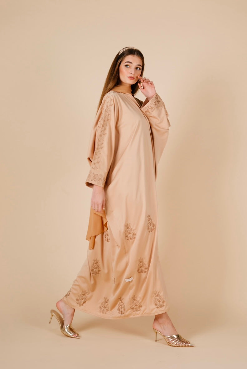 Nude Blossom Embroidered