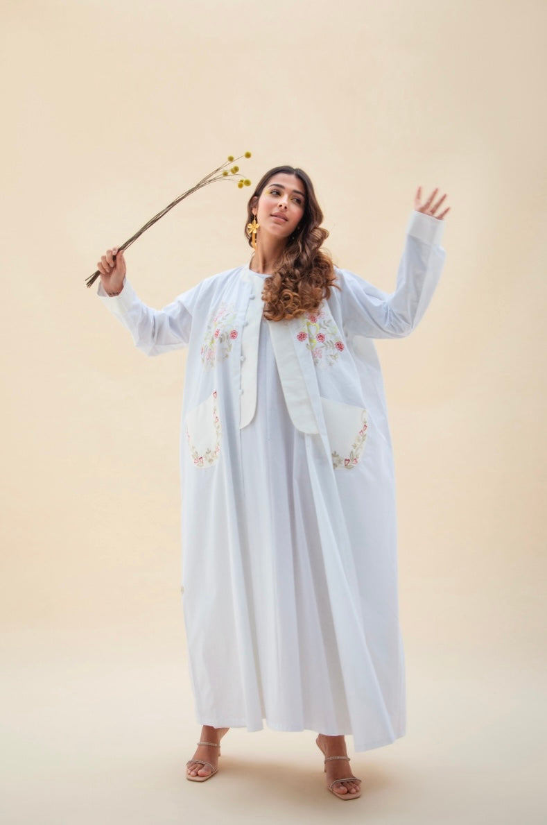 A Wildflower in Mist Grey