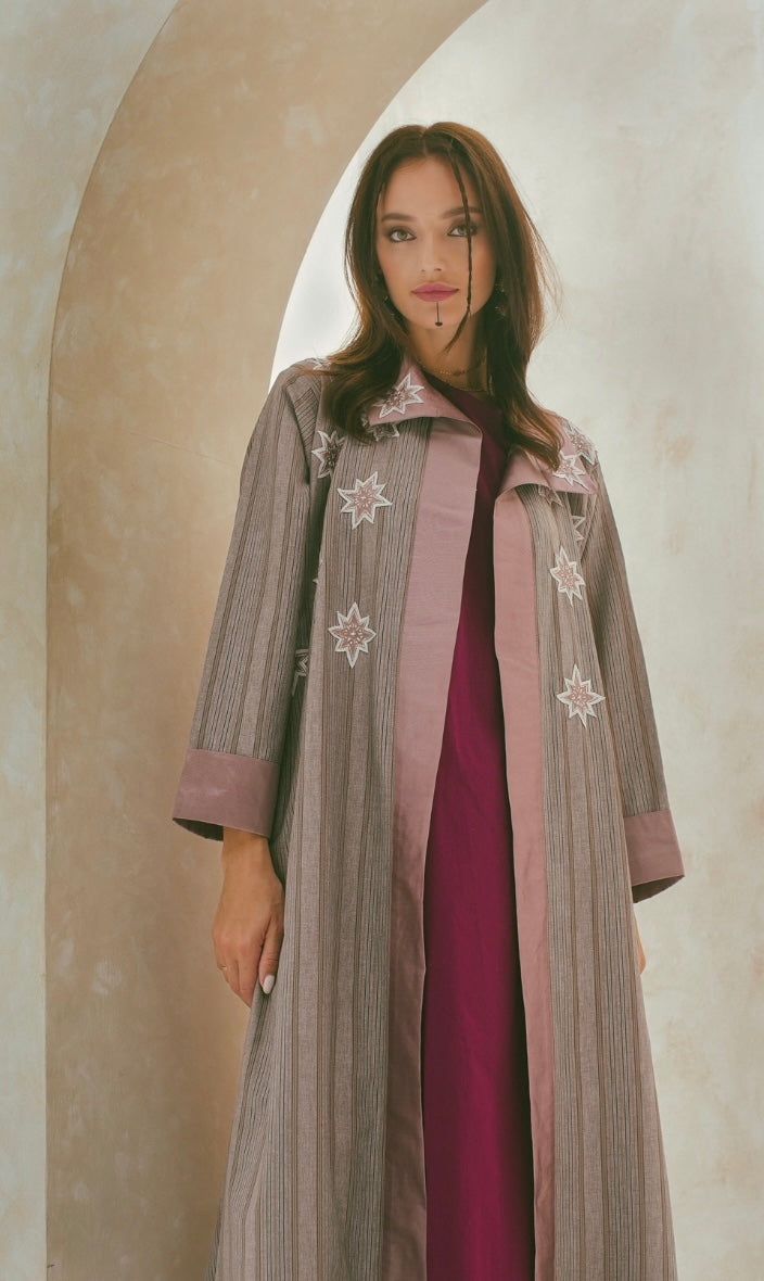 Rosewood Elegance Striped